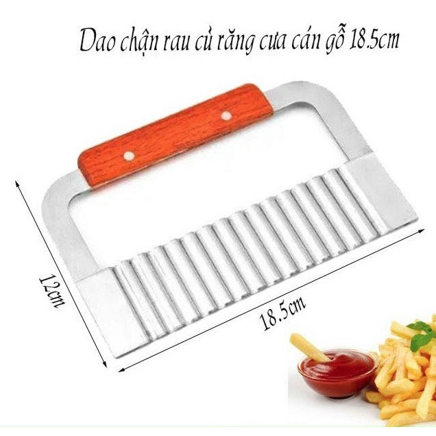 Chận Rau Củ Cán Gỗ