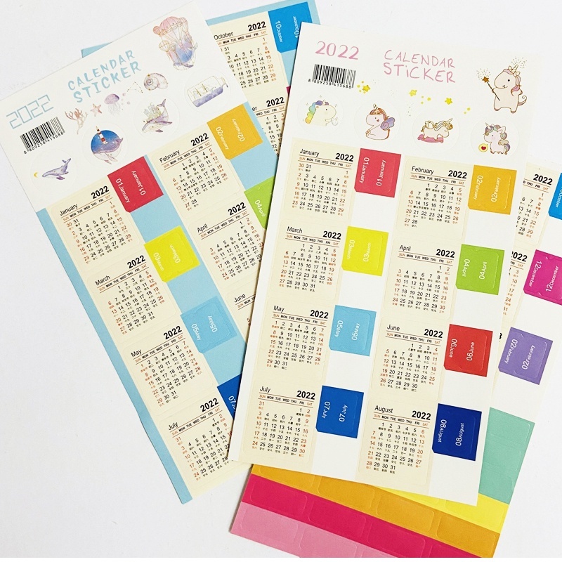 Miếng Dán Ghi Chú Họa Tiết Hoạt Hình Dễ Thương Dùng Trang Trí Sổ Tay DIY