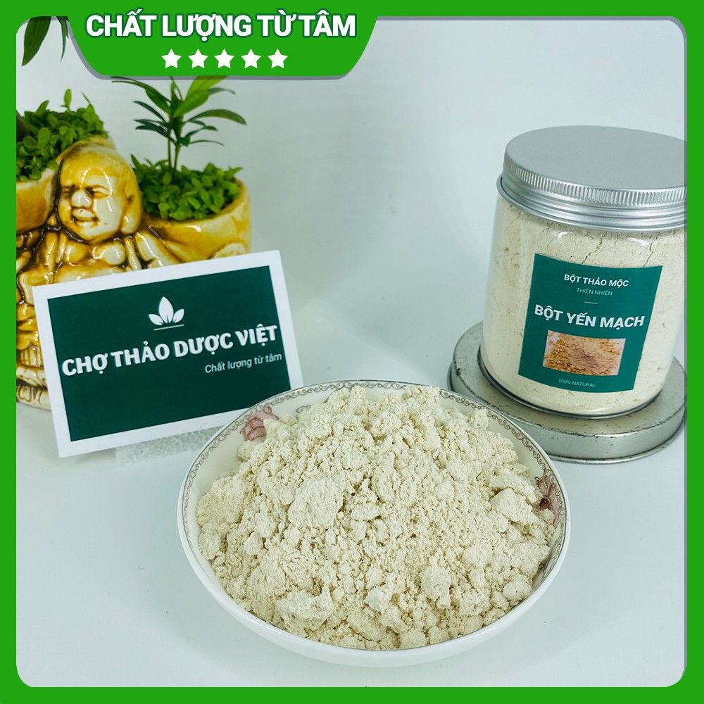 Hộp 250g Bột Yến Mạch Nghiền Mịn (Khô, Thơm, Mịn)