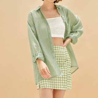 BLEUBIRD Áo sơ mi phom rộng OVERSIZED SHIRT