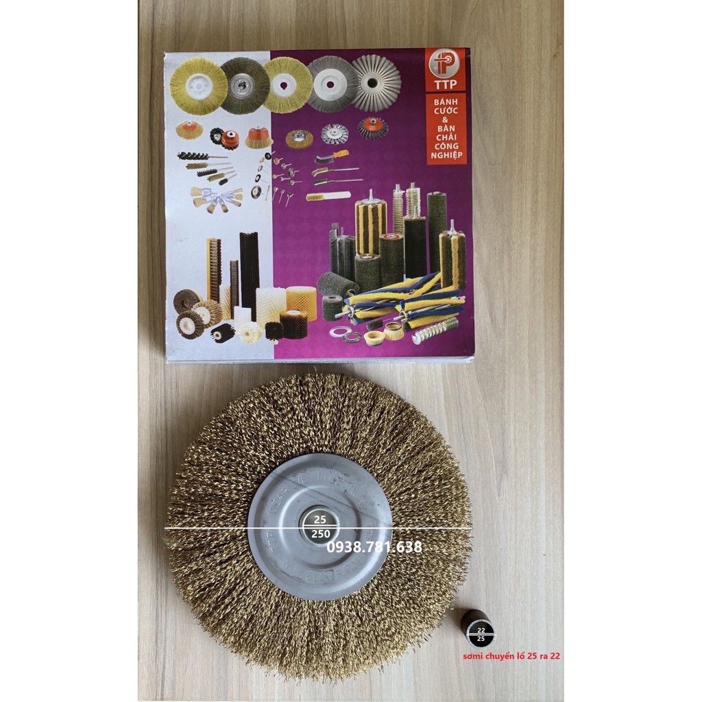 Bánh Cước Thép 250x20x25.4