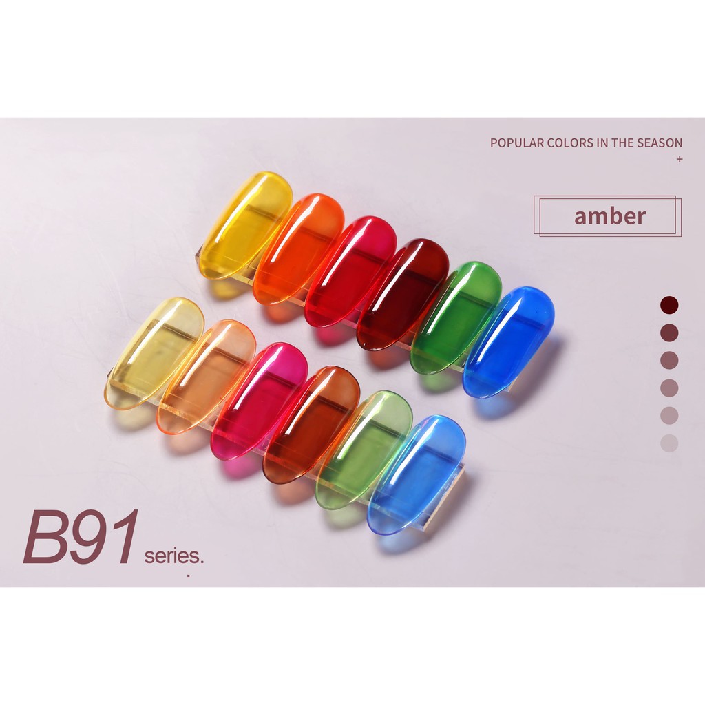 Sơn gel JINJU mã B91 chai 15ml chính hãng