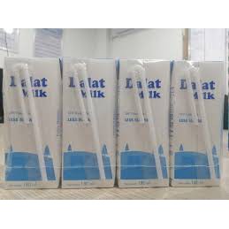 Lốc 4 Hộp Sữa Tươi Tiệt Trùng Đà Lạt Milk 180ml( có đường, ít đường, không đường)
