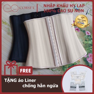 Đai nịt bụng latex cao cấp 25 xương hy lạp