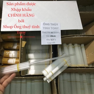 Ống thuỷ .tinhthí nghiệm10 ống