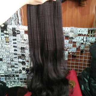 Tóc phím phồng 3 kẹp xoăn đui dài