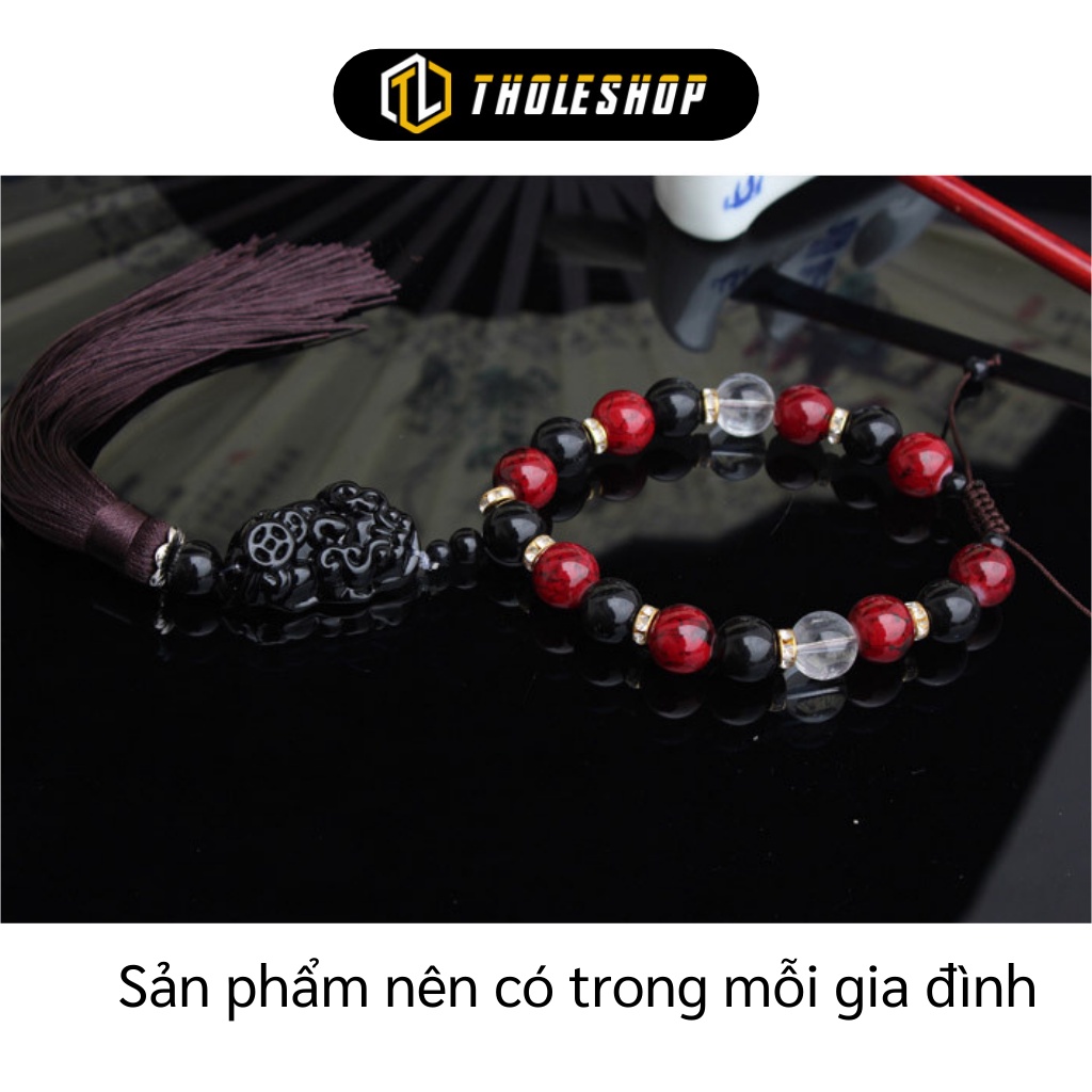 Vòng Hạt Phong Thủy -  Vòng Tay Chuỗi Hạt Trang Trí Xe hơi Đem Lại Bình An, May Mắn 8976