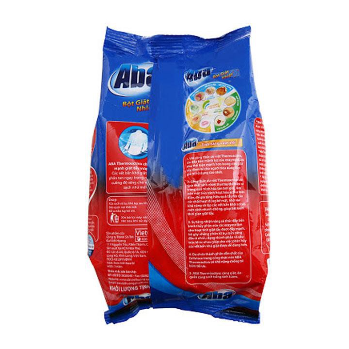 Bột giặt nhiệt Aba hương nước hoa sạch tinh tươm 400g