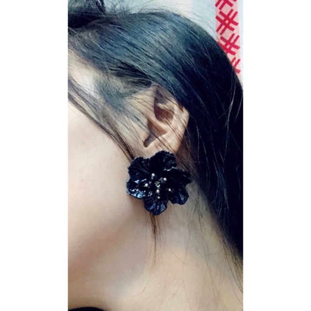 Hoa tai bông hoa korean