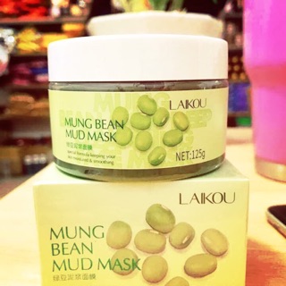 Mặt nạ bùn đậu xanh Laikou