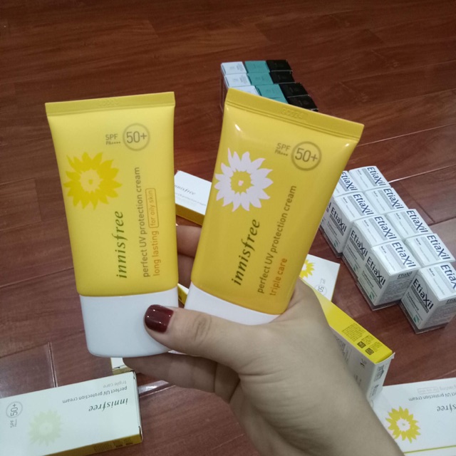 Kem chống nắng Innisfree long lasting for oily skin