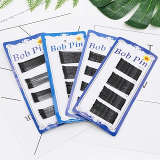 [SIÊU RẺ] Set 5 kẹp tóc mái màu đen 4 kiểu