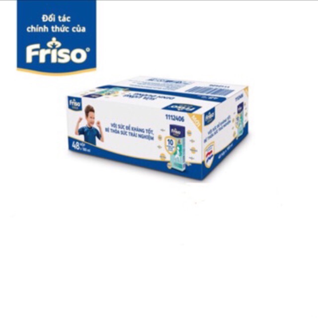 (HCM) Thùng Sữa Bột Pha Sẵn Friso Gold 180ml ( Date mới)