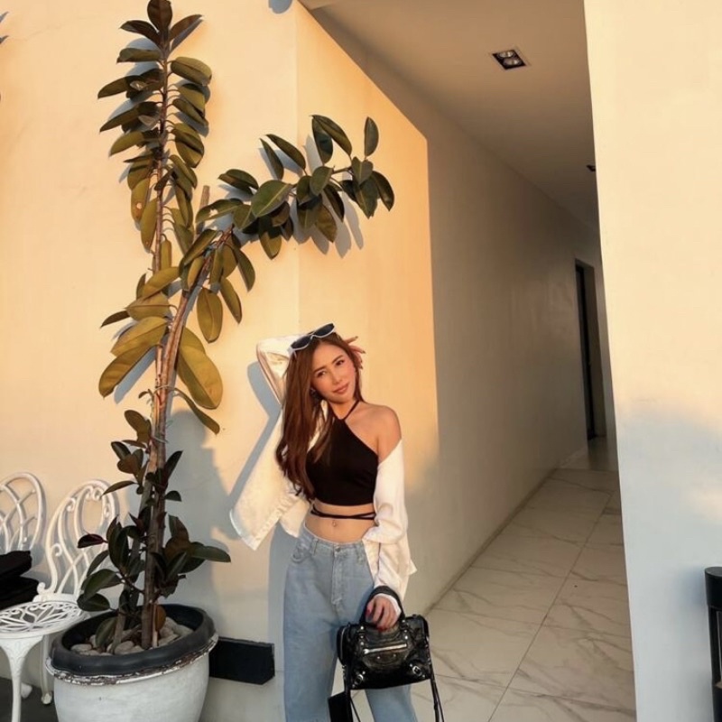 ÁO 2 DÂY BUỘC LƯNG SEXY PHONG CÁCH TRENDY GIÁ RẺ