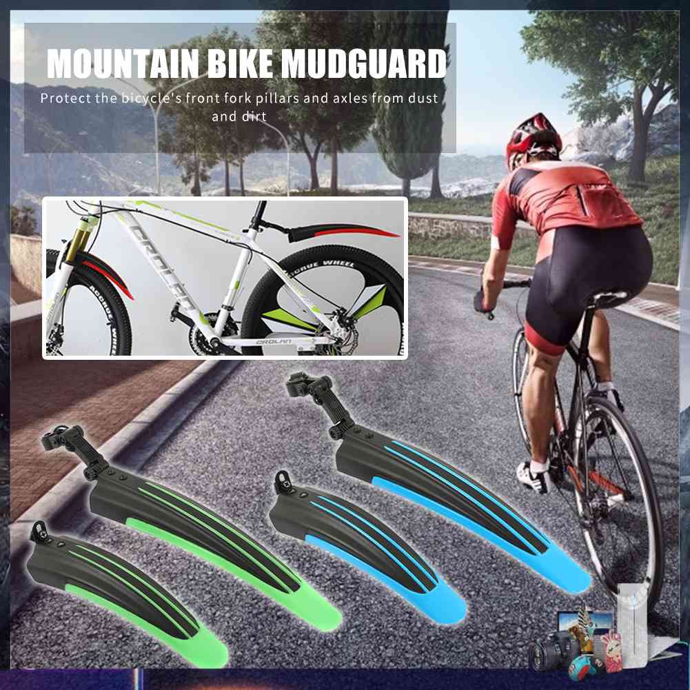 FENDER 2 Dè Chắn Bùn Trước Và Sau Cho Xe Đạp MTB 20-26 inch