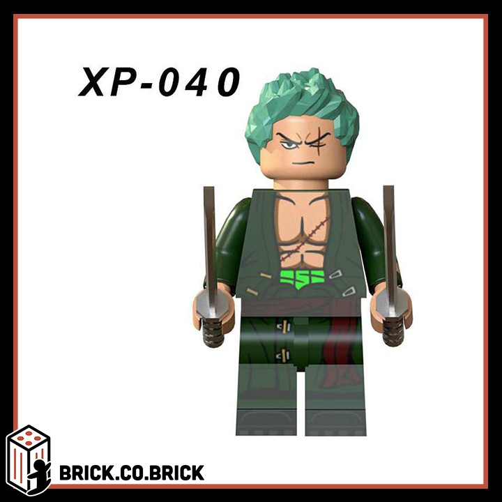 XP-036 -> 041- Đồ chơi lắp ráp minifigures và non lego- Bộ các nhân vật trong anime nổi tiếng của Nhật Bản Onepiece.