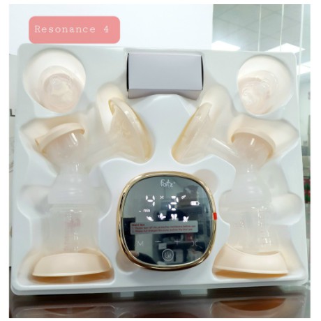 Máy Hút Sữa Điện Đôi Fatz RESONANCE Có Matxa - Có Pin Sạc - Hút Kiệt Sữa - 9 Cấp Độ - BẢO HÀNH CHÍNH HÃNG