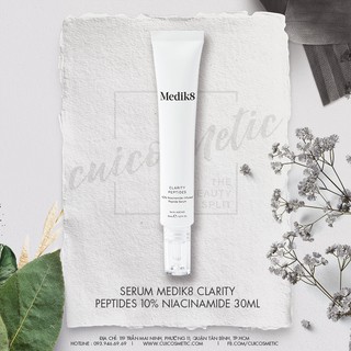 ( Fullsize 30ml) Serum đa chức năng Medik8 Clarity Peptides 10% Niacinamide