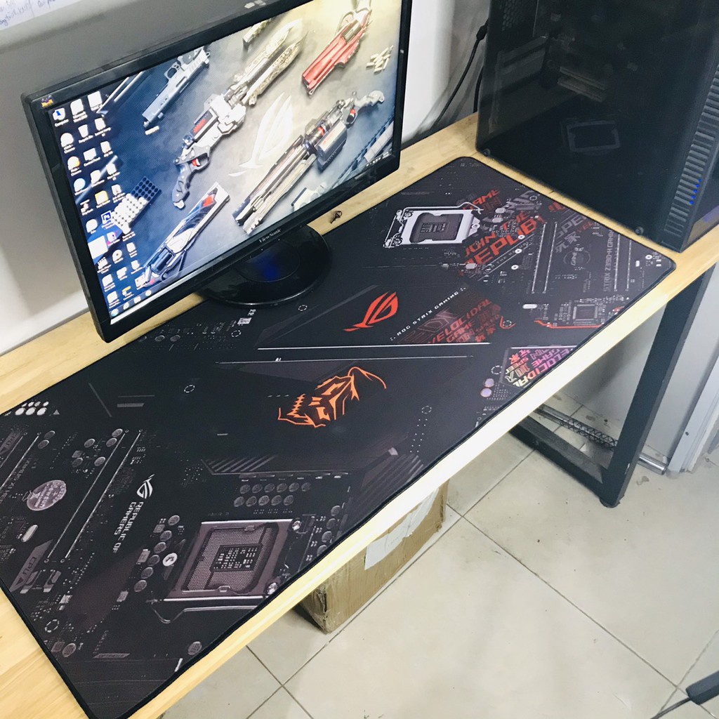 Miếng lót chuột, pad chuột gaming cỡ lớn 90x40 đa dạng mẫu hot