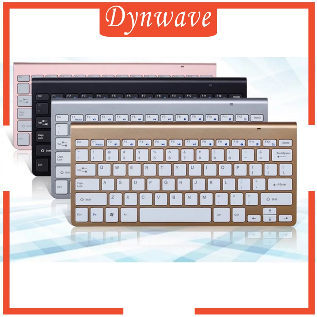 [DYNWAVE] Wireless Optical Keyboard Mouse Set w/ USB Receiver Combo Set 2.4G for MacBook