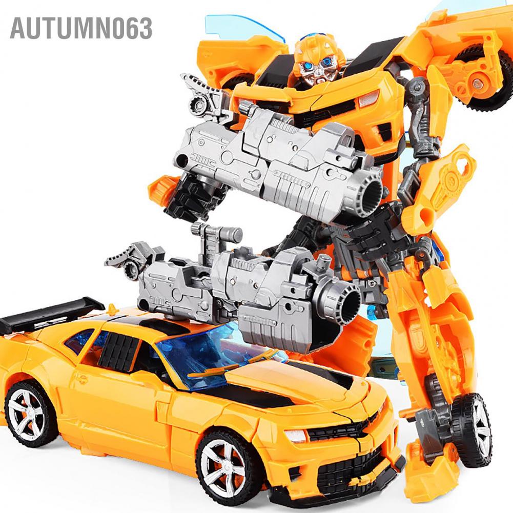Transform Car Robot Trẻ em Vui nhộn Linh hoạt Đồ chơi Biến hình Quà tặng sinh nhật cho bữa tiệc Autumn063