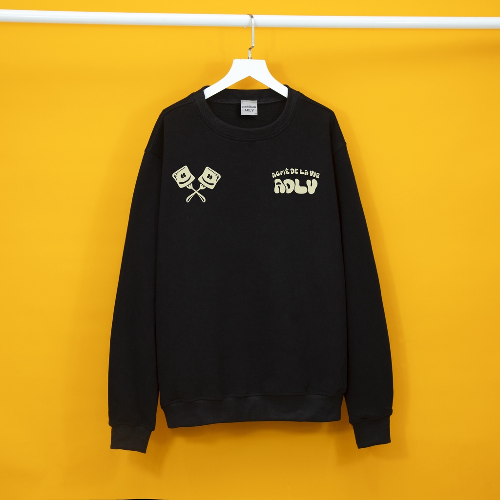 Áo nỉ bông Sweater ADLV KẸO DẺO Hogoto shop , Áo sweater nam nữ nỉ bông cotton