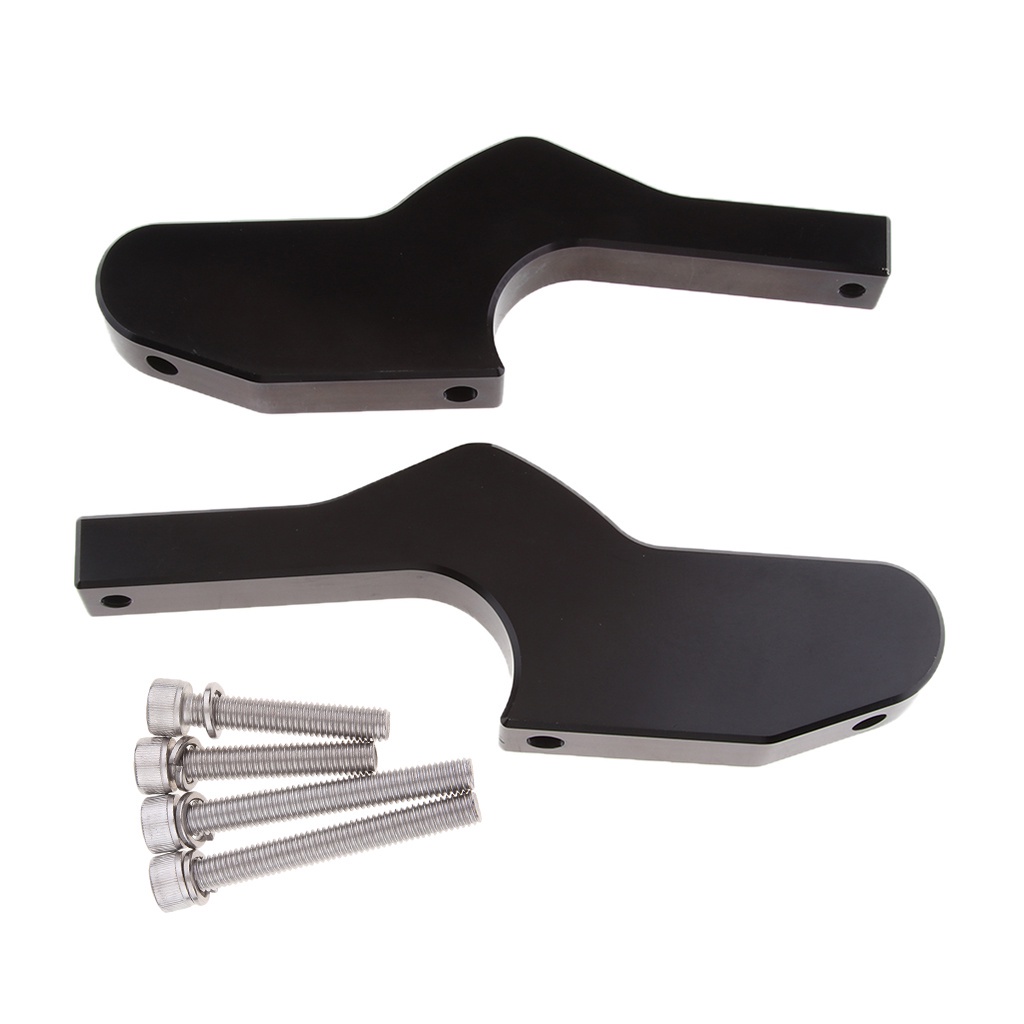 Phụ kiện mở rộng thanh gác chân màu đen tiện dụng cho xe Vespa GTS 300ie Super