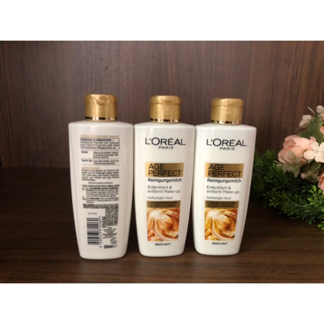 Sữa rửa mặt chống lão hóa Loreal Age Perfect