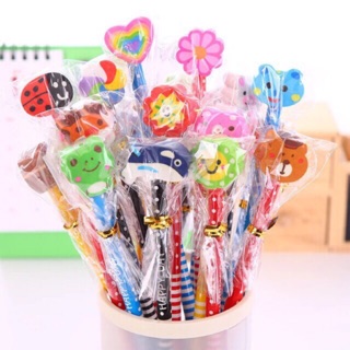 Bút chì đầu tẩy siêu cute - cute pencil