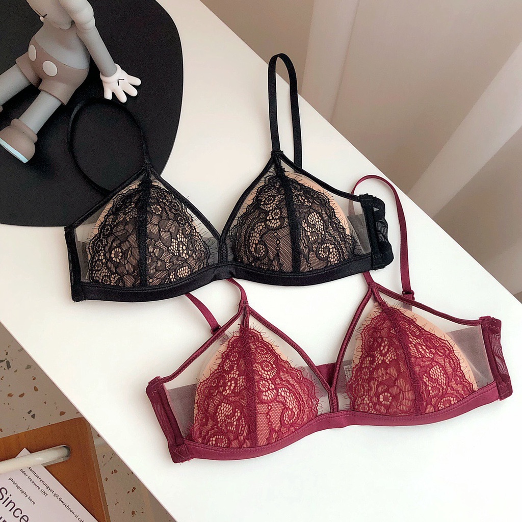Áo ngực nữ ren mỏng không gọng cao cấp, trẻ trung (MS 04072) Anna Shop