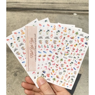 sticker hình dán móng { rẻ vô địch }