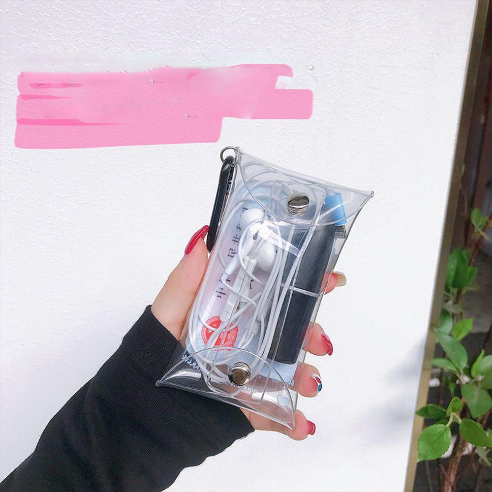 Ốp Điện Thoại Màu Kẹo Trong Suốt Nhỏ Gọn Phong Cách Nhật Bản Cho Nữ