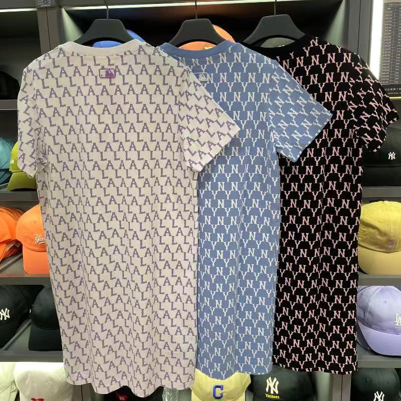 MLB Đầm Cotton Cổ Tròn Dáng Rộng Thời Trang Xuân Hè Dành Cho Nữ | BigBuy360 - bigbuy360.vn