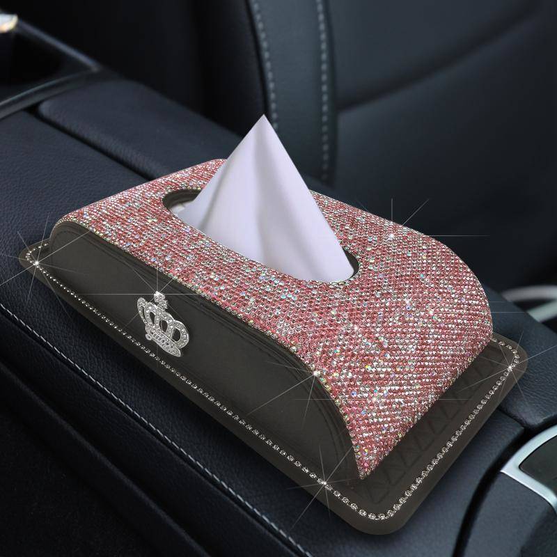 nhà đời nhà sống  Hộp giấy xe ô tô hộp giấy xe ô tô trong xe đa chức năng sáng tạo khăn ăn trang trí xe hơi daquan
