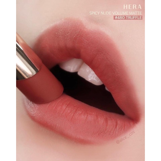 SON THỎI MỊN-LÌ HERA SENSUAL SPICY NUDE VOLUME MATTE COLOR PICK