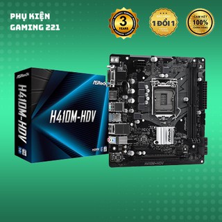 Mainboard asrock h410m-hdv - hàng chính hãng