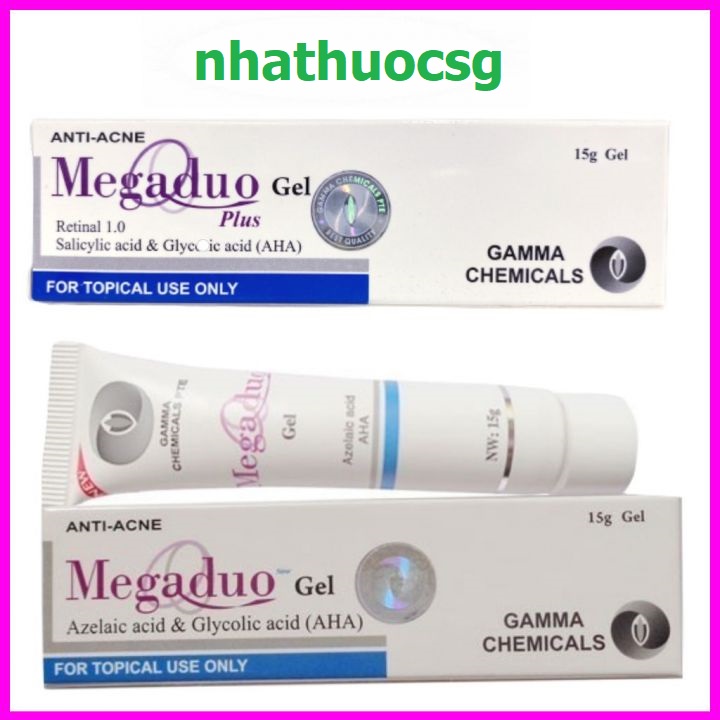 Gel Giảm Mụn Ẩn Và Thâm Gamma Megaduo Gel 15g