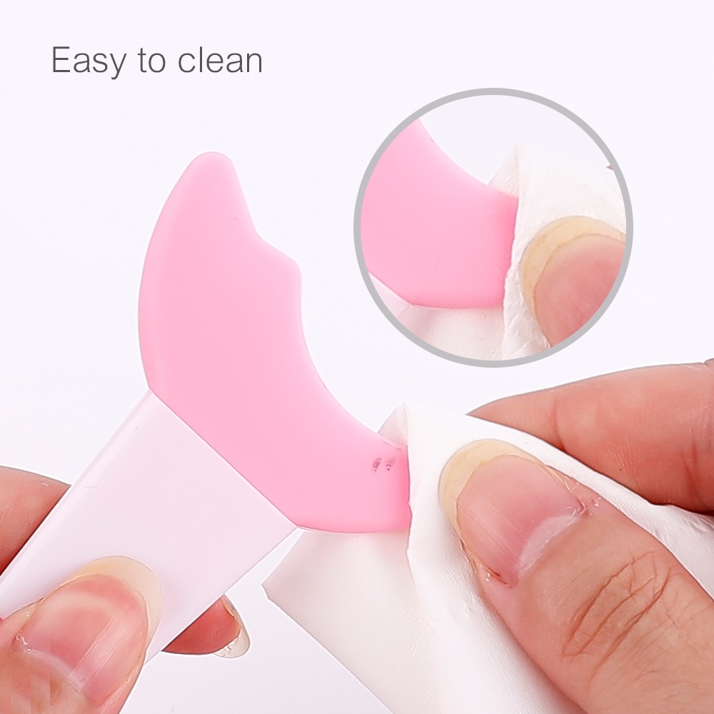 Thẻ Dẫn Mascara Trang Điểm Mắt Mini Bằng Silicon