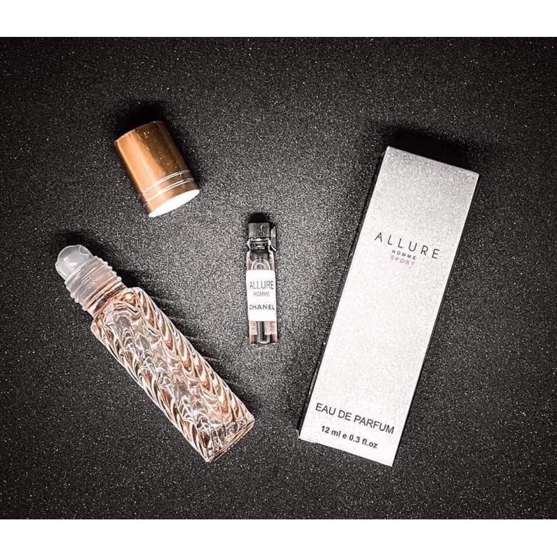 Nước hoa mini,nước hoa chiết,nước hoa chiết dạng lăn, hparfum,nước hoa Chanel Allure Homme Sport