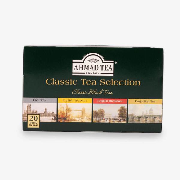 BST Trà Đen Anh Quốc  - Ahmad Classic Tea Collection 40g/20bags (túi lọc có bao thiếc - 20 túi/hộp)