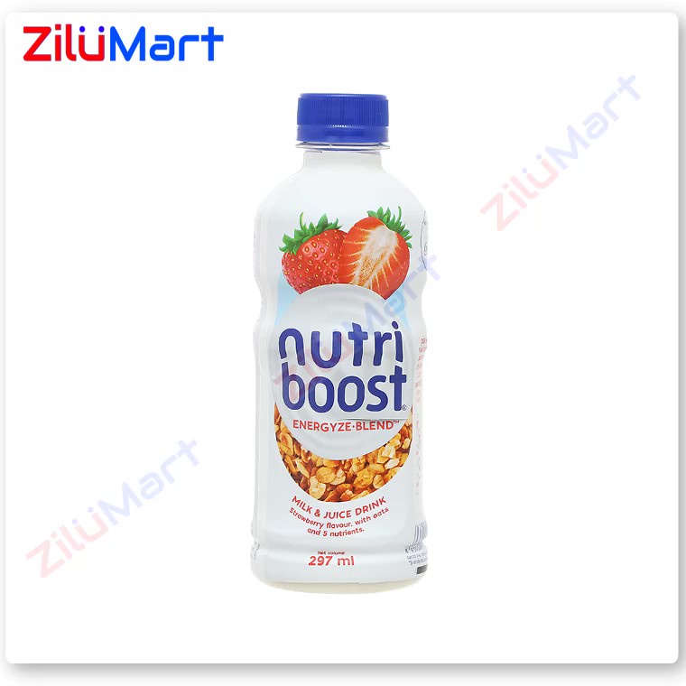 Sữa trái cây Nutriboost hương dâu  loại 297ml