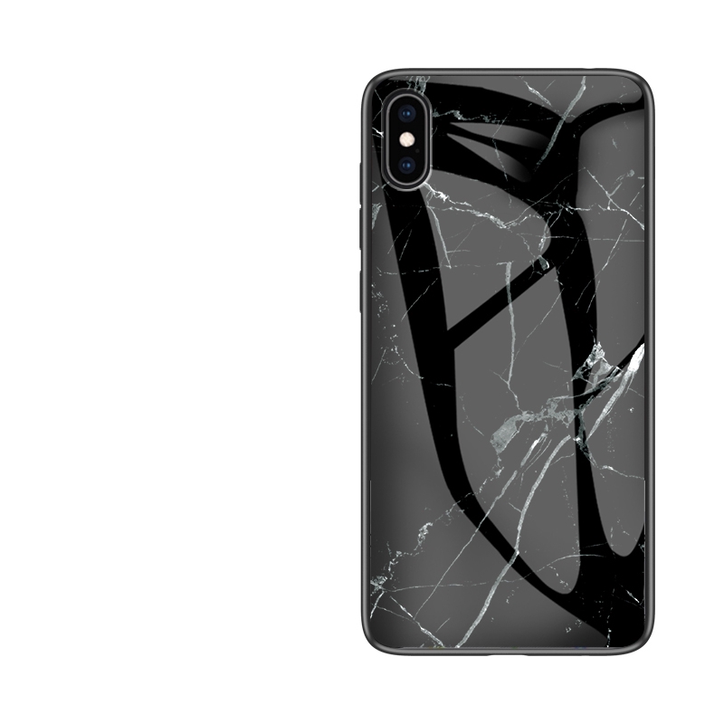 Ốp lưng vân đá cẩm thạch nhiều mẫu sang chảnh cho điện thoại iPhone XS Max XR X