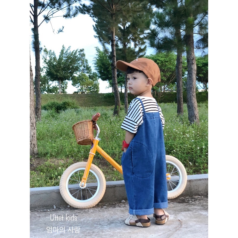 YẾM JEAN MẶC ĐƯỢC 2 KIỂU STYLE HÀN QUỐC DÀNH CHO BÉ TỪ 1 ĐẾN 5 TUỔI