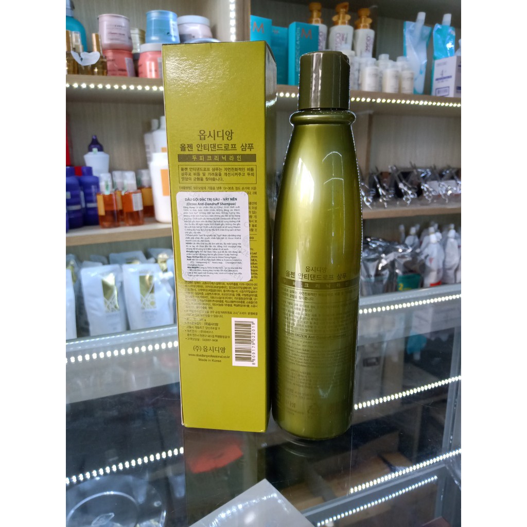 Dầu gội đánh bay gàu - vảy nến ORZEN 320ml