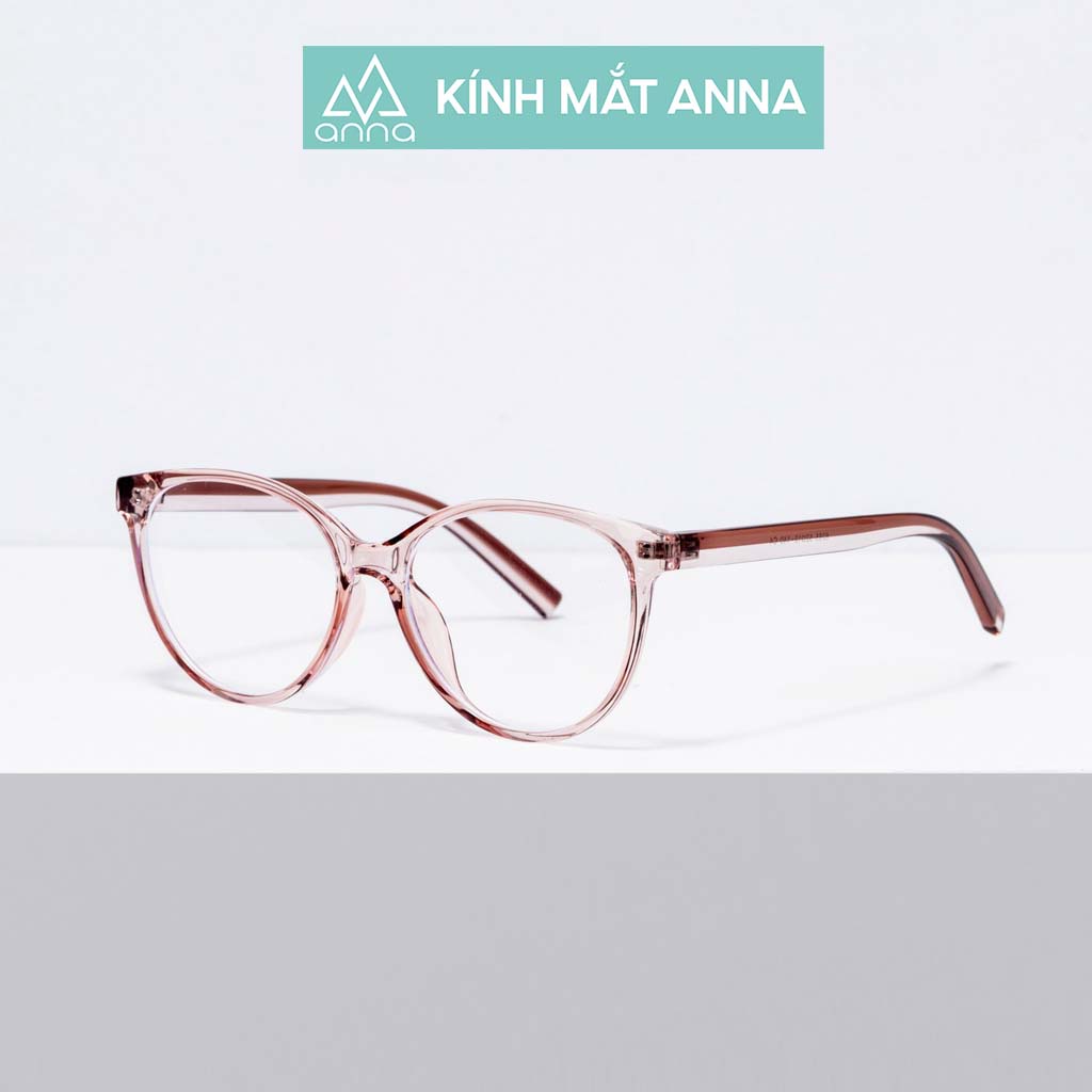 Gọng kính mắt thời trang nữ ANNA thiết kế dáng bầu chất liệu nhựa 170HQ092