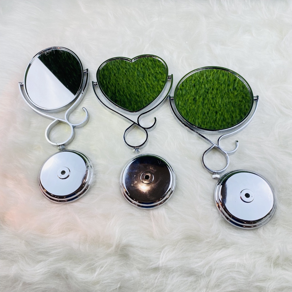 Gương để bàn, trang điểm, phụ kiện cho nữ soi làm đẹp TiTanium