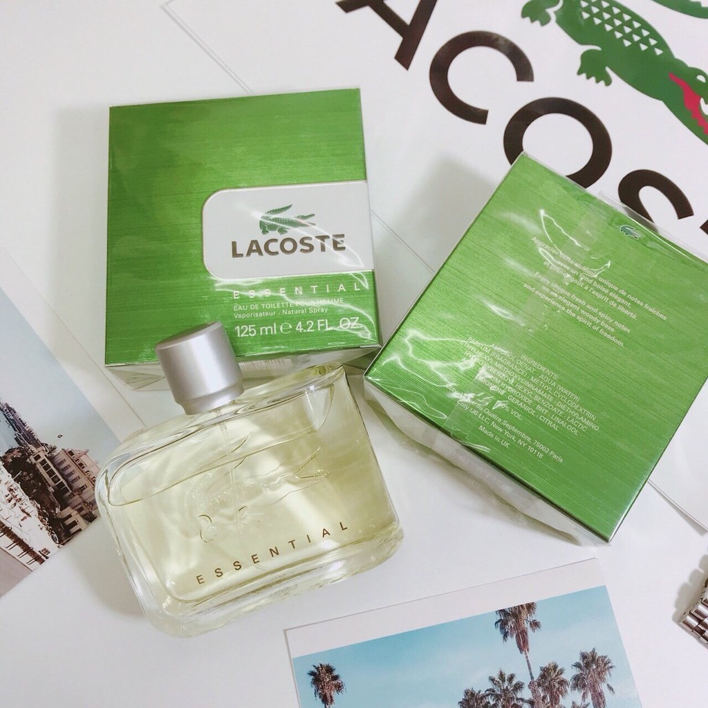 Nước hoa nam Lacoste Essential Pour Homme 125ml