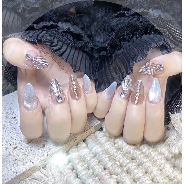 Cặp ống tay áo chụp ảnh  Nail
