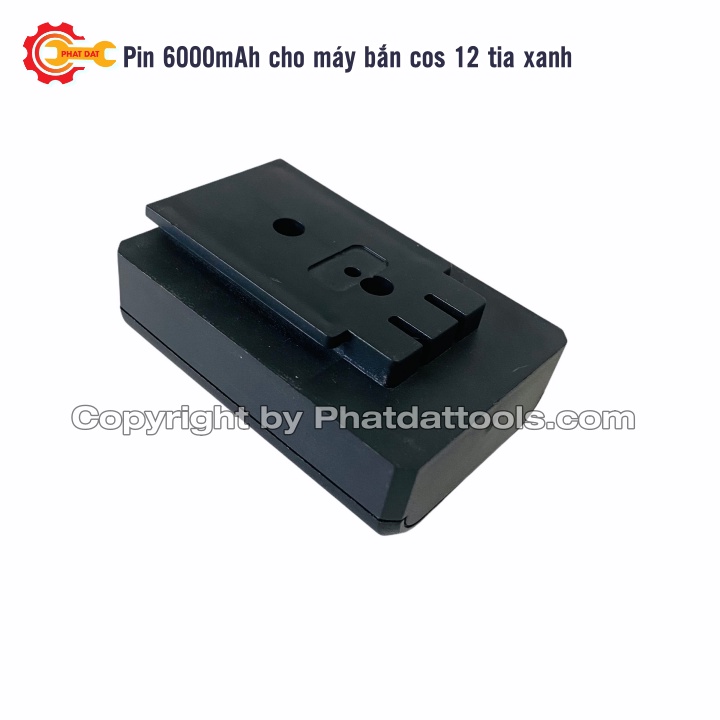Pin cho máy bắn cos laser 12 tia xanh - Pin Li - ion 6000mAh - Pin máy bắn cốt, máy cân mực laser