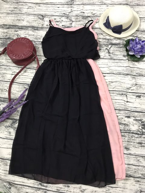 Đầm maxi 2 dây cao cấp mặc đi biển siêu xinh siêu sang (2 màu Có ảnh và Clip Thật) | BigBuy360 - bigbuy360.vn